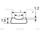 Плоские керамические подкладки С-30mm - st-e.info - Стерлитамак
