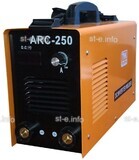 Инвертор для ручной дуговой сварки ARC-250 IGBT - st-e.info - Стерлитамак