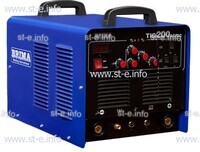 Универсальная установка аргонно-дуговой сварки BRIMA TIG 200 ac/dc - st-e.info - Стерлитамак