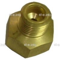 Переходник G3/4-Сп21,8 (для импортного редуктора)  - st-e.info - Стерлитамак
