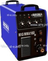 Сварочный полуавтомат инверторный одноблочный Brima MIG/MMA-160 - st-e.info - Стерлитамак