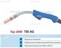 Горелка для полуавтоматической сварки TBI 8G-blue-RGZ, длина 3 метра - st-e.info - Стерлитамак