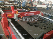 Портальный станок скоростной плазменной резки метала ST-1325UF - st-e.info - Стерлитамак