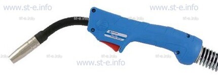 Горелка для полуавтоматической сварки TBi 250-DR-blue-ESG, со сменным поворотным корпусом, длина 3 метра - st-e.info - Стерлитамак