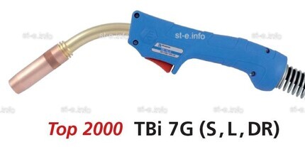 Горелка для полуавтомата TBi 7G Short, длина 4 метра - st-e.info - Стерлитамак