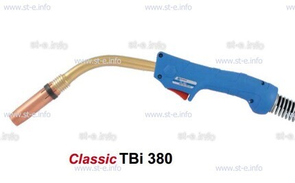 Горелка для полуавтоматической сварки TBi 380-blue-ESG,длина 4 метра - st-e.info - Стерлитамак