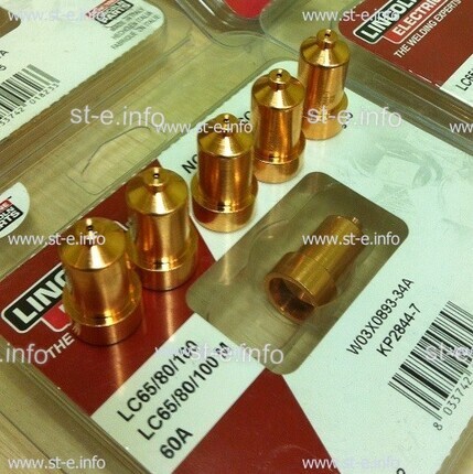 Сопло контактное для плазмотрона LC65/80/100 50A арт. W03X0893-33A - st-e.info - Стерлитамак