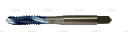 Метчик машинный М8*1,25 с винтовой канавкой DIN-371, сталь М35 - st-e.info - Стерлитамак